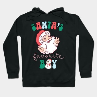 Santa's Favorite Boy Hoodie